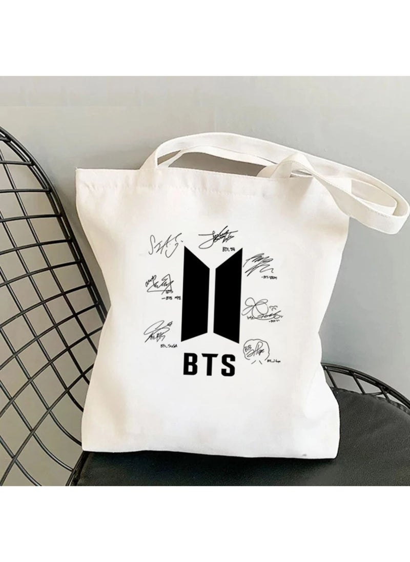 None/Brand BTS Fans Shopping Bag  - Image 1