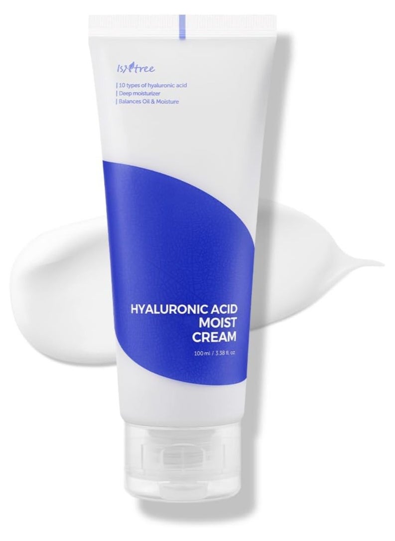 ISNTREE Hyaluronic Acid Moist Cream (100ml)  - Image 1