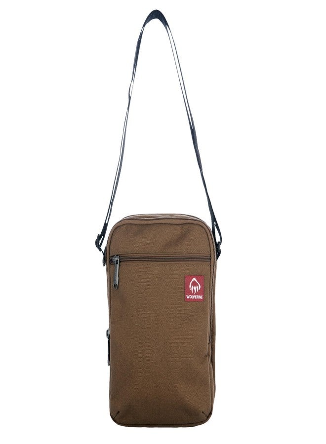 وولفرين حقيبة أدوات ميدانية من وولفرين، حقيبة كتف كروس للجنسين، لون كستنائي - Image 5