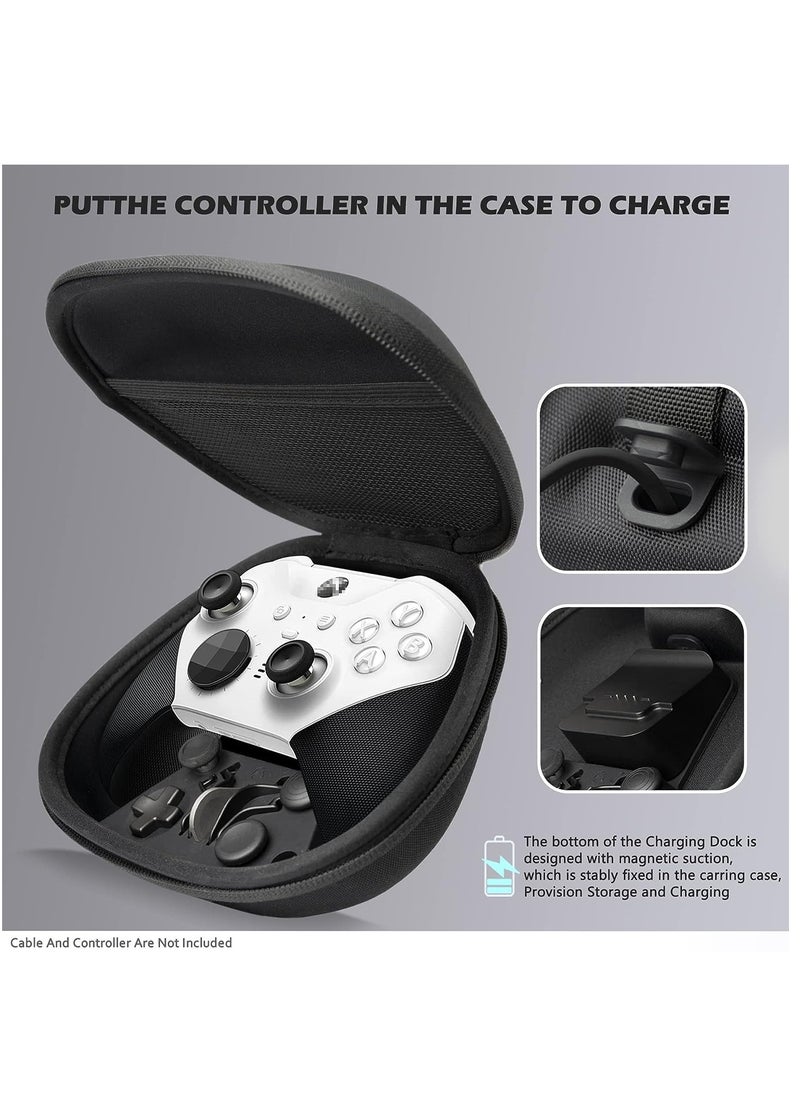 Excefore - Complete Component Pack for Xbox Elite Wireless Controller Series 2，package Includes 1 Carrying Case 1 Dock, 4 Paddles, 2 DPads, 6 Thumbsticks,1Tool - Image 1