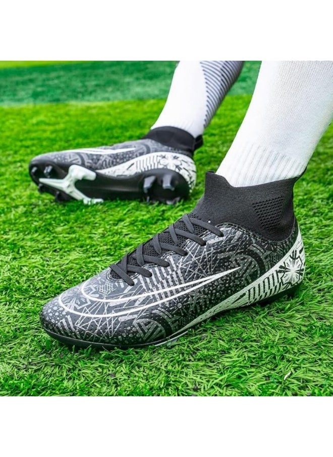 GGEROU Football Boots for Men Women, Unisex-Adult Football Shoes Sneakers, High Ankle Non-Slip Training Sneaker for Youth Students  - Image 5