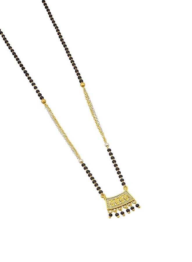 sweeply Traditional & Stylish Black Beads Mangalsutra | Women Mangalsutra | Daily, Party, Wear Mnagalustra Gift for Anniversary, Birthday, Wedding, Karwa Chauth - Image 1