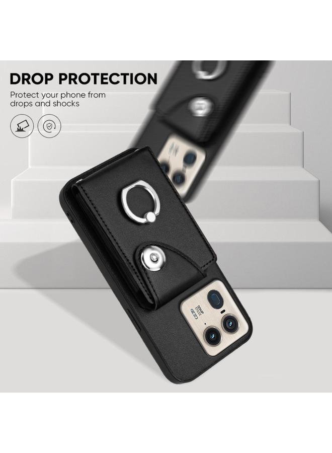 S-TOP Case For Motorola Edge 50 Ultra EU Version Organ Card Bag Ring Holder Phone Case - Image 5