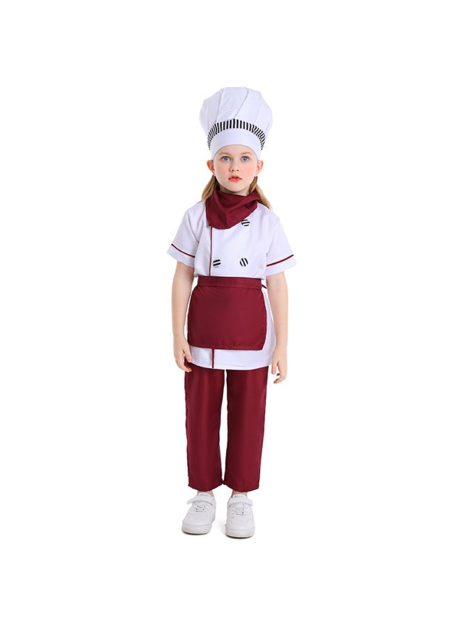 NIBEMINENT Children's Western-style pastry chef's clothing - Image 1