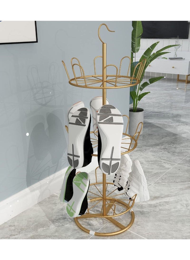 DubaiGallery Special price iron simple slipper rack living room indoor dormitory bathroom bathroom creative drainage shoe rack  - Image 1