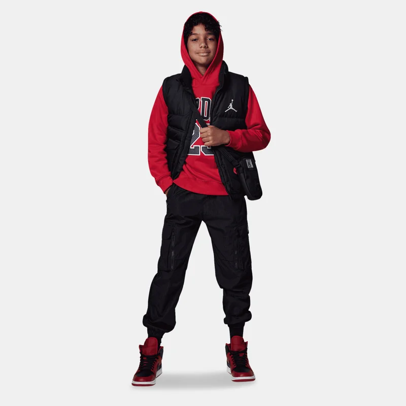Jordan Red Kids' Fleece Hoodie  | Best Price UAE