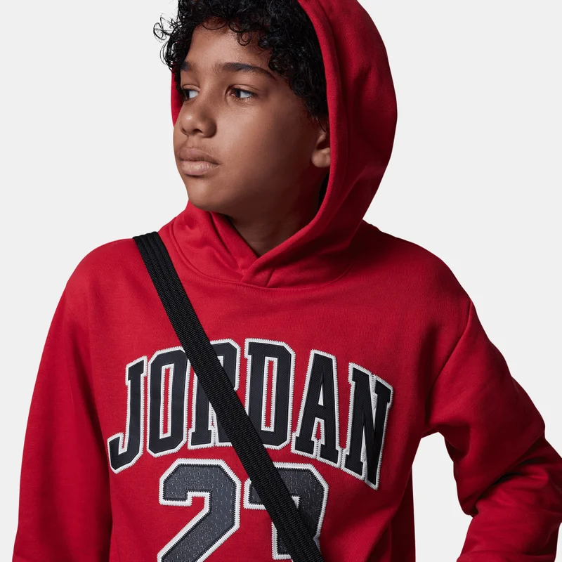 Jordan Red Kids' Fleece Hoodie  | Best Price UAE