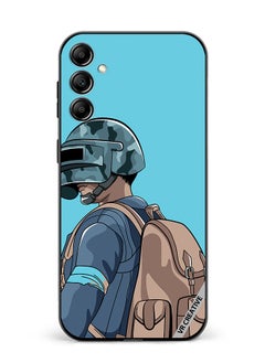 Protective Case Cover For Samsung Galaxy A54 Helmet And In Military Uniform Design Multicolour