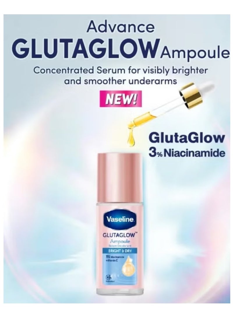 Vaseline Deodorant Vaseline Glutaglo Bright & Dry Ampoul - 45 ml - Image 2