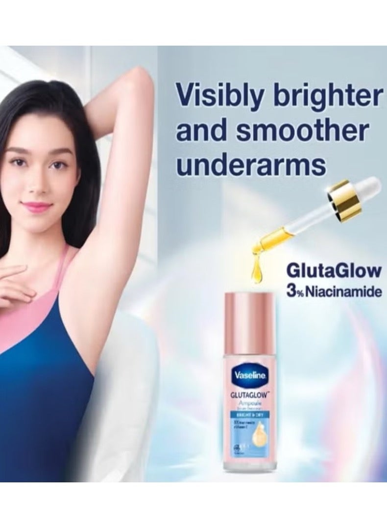 Vaseline Deodorant Vaseline Glutaglo Bright & Dry Ampoul - 45 ml - Image 3