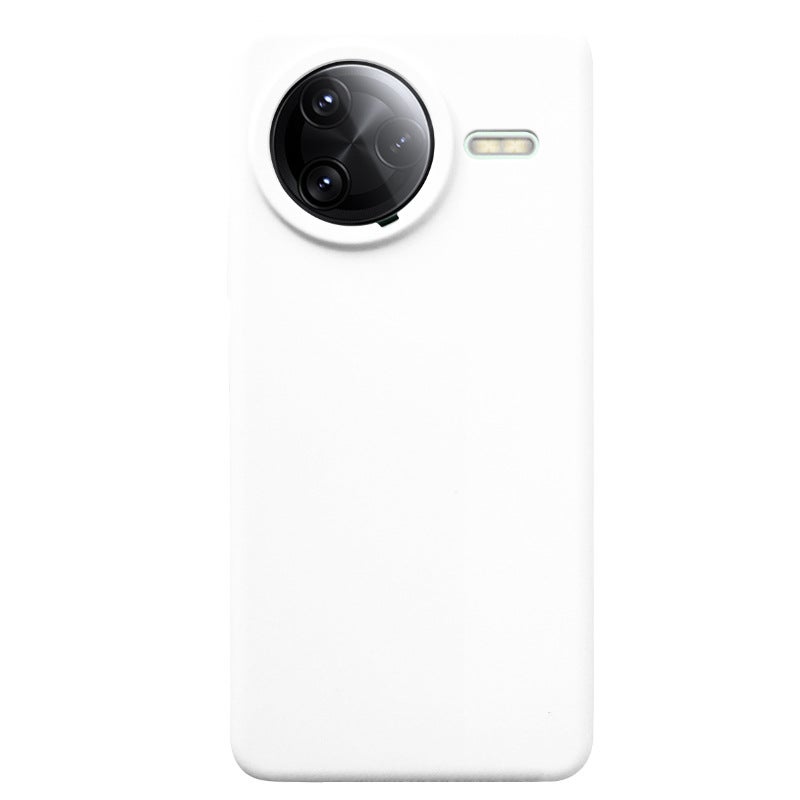 غطاء واقي بسيليكون باللون أبيض مغناطيسي من السيليكون لـ Redmi Note 13 Pro مع حماية من السقوط وتغطية كاملة مع مقاوم للصدمات مع مغناطيس قوي مع مقاوم للخدش للاستخدام الداخلي - Image 1