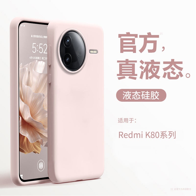 غطاء واقي بسيليكون باللون أبيض مغناطيسي من السيليكون لـ Redmi Note 13 Pro مع حماية من السقوط وتغطية كاملة مع مقاوم للصدمات مع مغناطيس قوي مع مقاوم للخدش للاستخدام الداخلي - Image 2