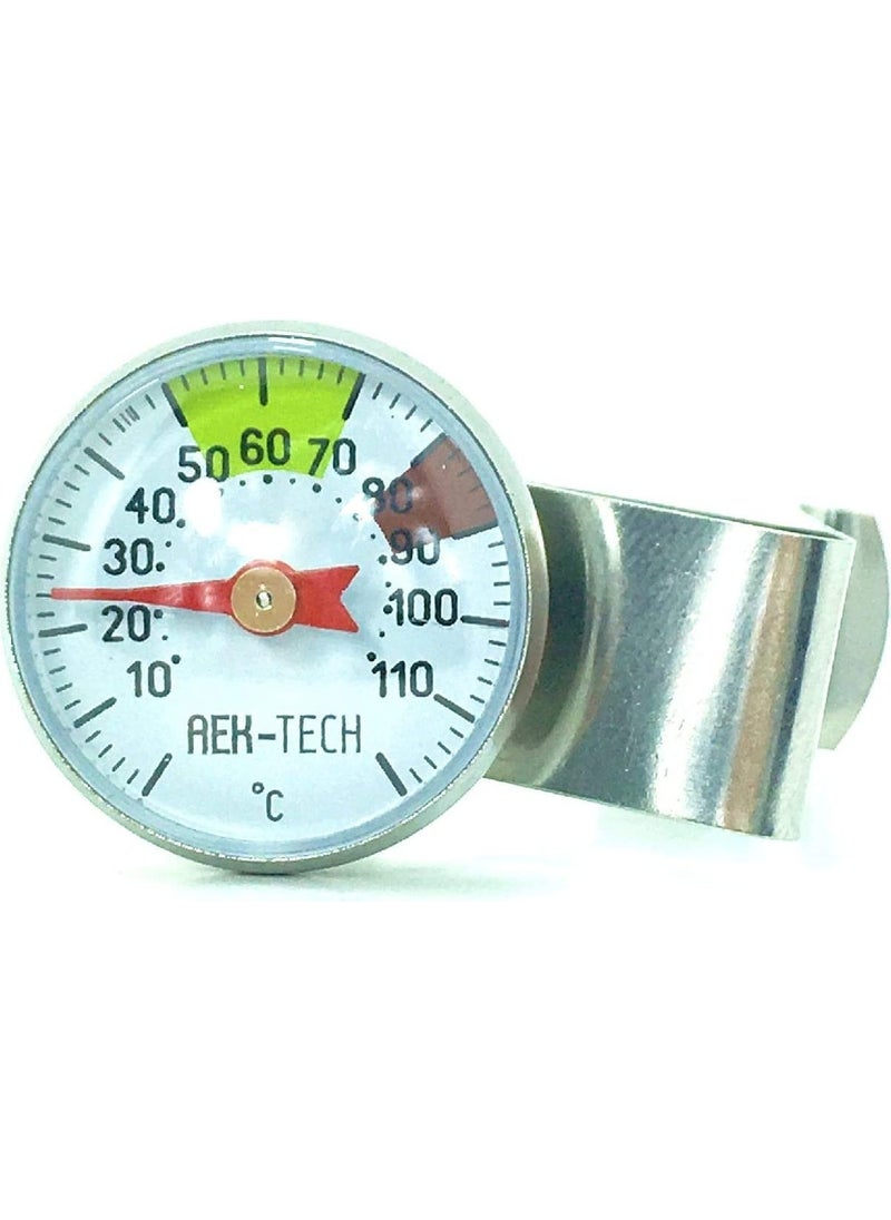 Xnews - K129.049 Barista Stainless Milk Thermometer, Black - Image 1