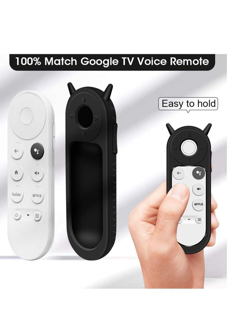 Captaintech Case for Chromecast, Remote Protective protector for Google TV 2020 Voice, Shockproof Anti-Slip Cover for Google Voice Remote Silicone Case Holder Skin - Image 5