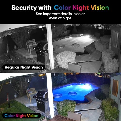 WYZE Cam v4 (Latest Model), 2.5K AI Security Camera, Indoor/Outdoor Cameras for Home Security, Baby Monitor & Pet Camera, Color Night Vision, No Subscription Required, Free Expert Help (2 Pack) - Image 4