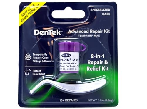 Dentek مجموعة إصلاح الأسنان المتقدمة DenTek Temparin Max، 13+ إصلاحات - Image 1