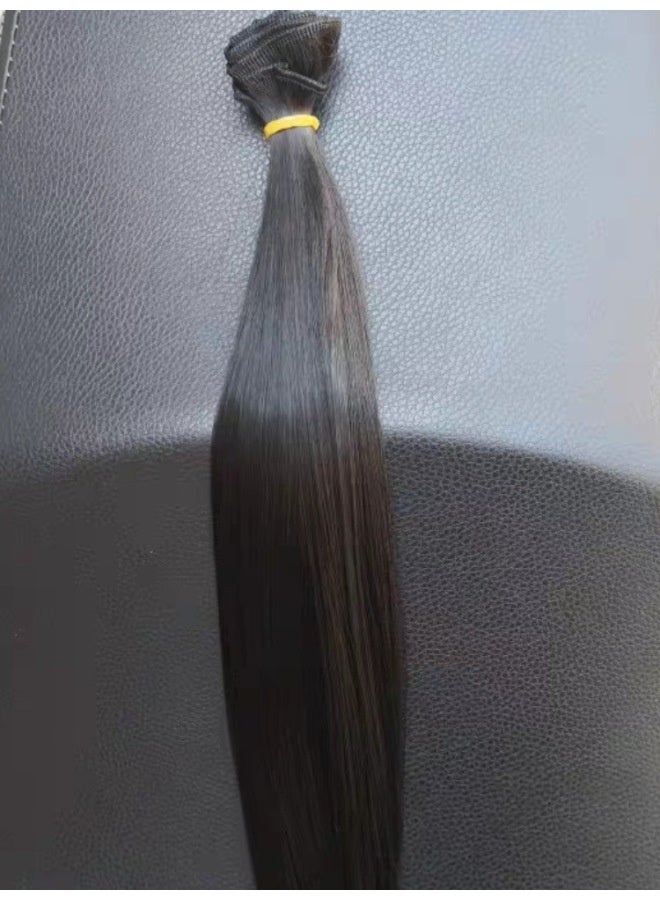 Hair Strip Wig Accessories Making Hair Pieces Sticky Hair Strip Special Soft Material Silk High Temperature Silk 15cm Wig Curtain Doll-Height:☆♥☆(white) - Open 1.0m (hair Length 15cm )♥▼  - Image 2