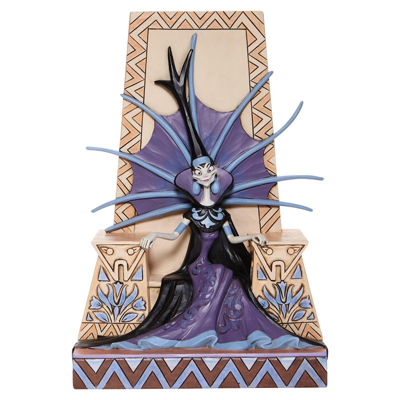 Enesco Disney Traditions by Jim Shore The Emperors New Groove Yzma on Throne Figurine 9 Inch Multicolor