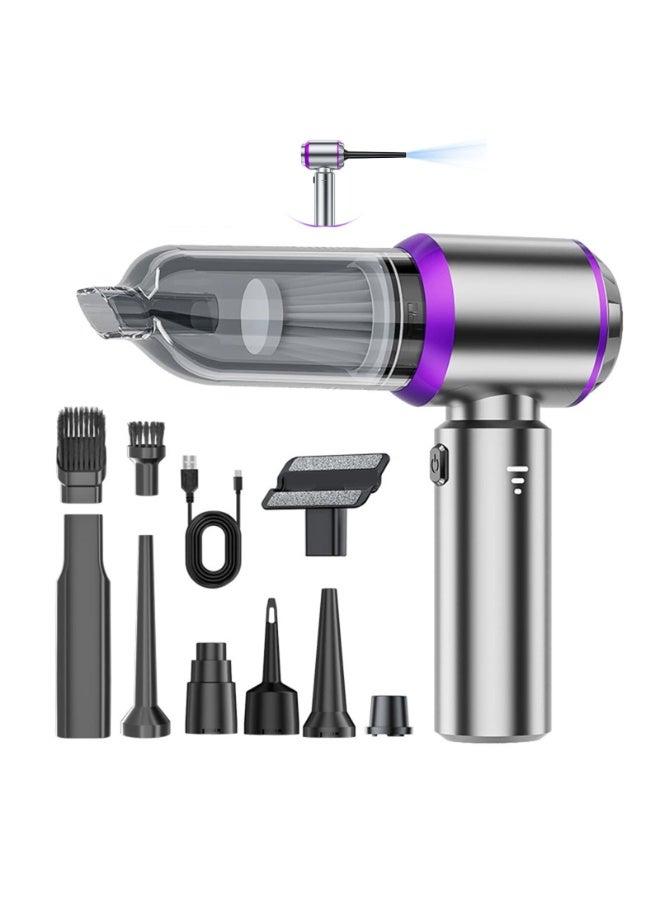 15kPa Cordless Car Vacuum Cleaner Handheld Mini Vacuum with Brushless Motor 3 Adjustable Suction Levels 35-Min Runtime Type-C Charging Ultra-Light 450g for Car Home Office - Image 1