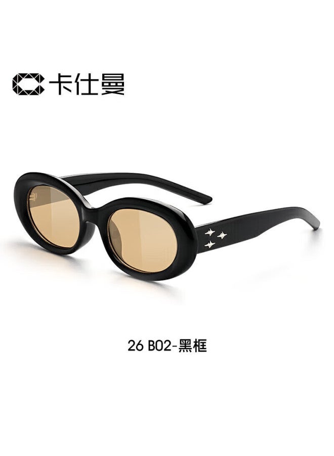Caxman Gm Cat Eye Sungl For Men And Women, Suitable For Square And Round Faces, Narrow Frame, Uv Protection, Polarized, Slimming Effect, Premium Style Eyewear - Image 5