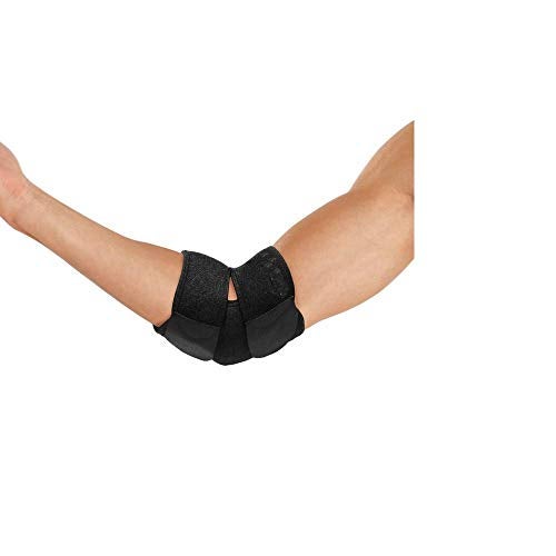 serveuttam Leosportz Elbow, Reversible Neoprene Support Brace for Joint, Arthritis Pain Relief, Tendonitis, Sports Injury Recovery, ES10, Black, 1 Count - Image 3