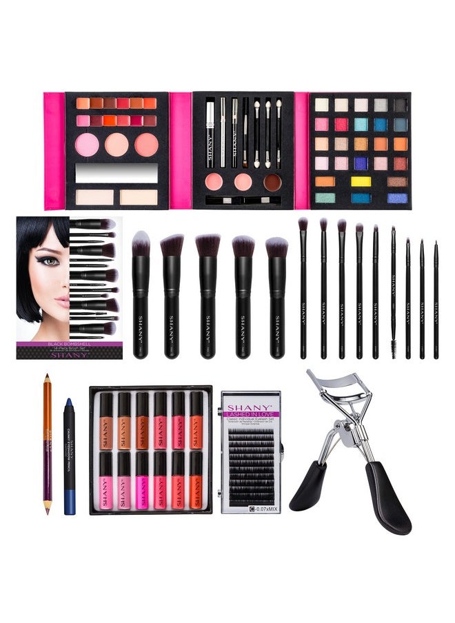 Shany Cosmetics Shany Gift Surprise- Amazon Exclusive - All In One Makeup Bundle - Colors & Selection Vary Multi-Colored, Unscented  - Image 2
