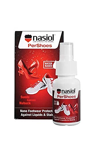 Nasiol PerShoes Nano Shoe Waterproofing Protection Spray, Suede, Fabric and Nubuck, Water Repellent Coating, Hydrophobic Footwear Protector Against Liquids, Rain & Stains, Sneaker Fabric Guard - Image 2
