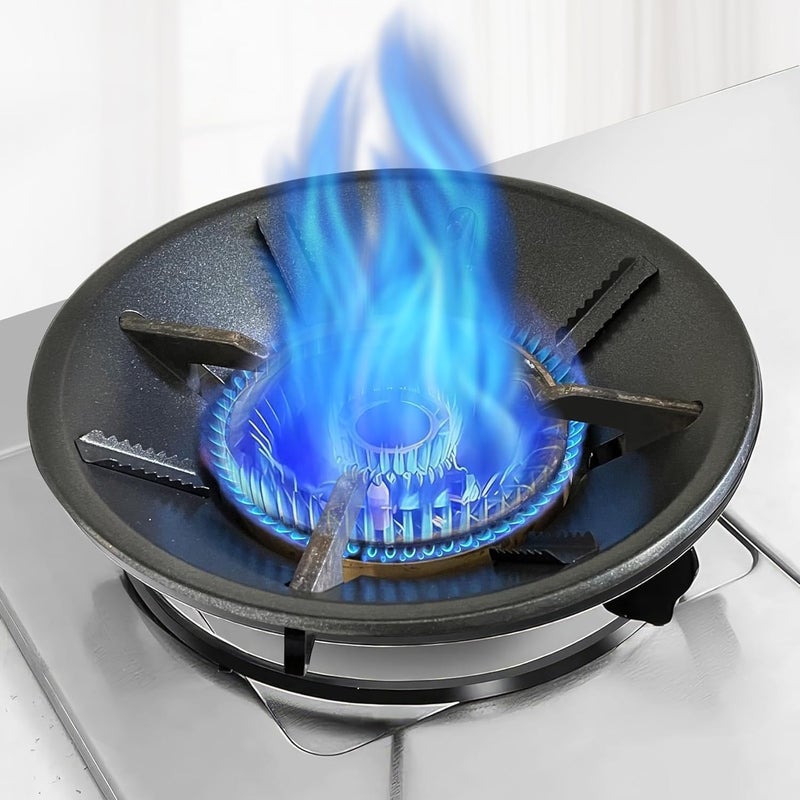Gas Stoves Pack of 1 Gas Saver Burner Stand Gas Chula Burner Gas Saver Stand Jali Ring Fire & Windproof Energy Saving  - Image 1