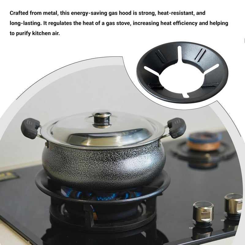 Gas Stoves Pack of 1 Gas Saver Burner Stand Gas Chula Burner Gas Saver Stand Jali Ring Fire & Windproof Energy Saving  - Image 4