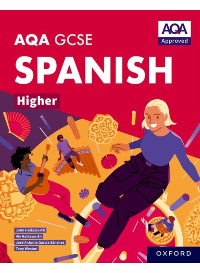 كتاب الطالب للغة الإسبانية GCSE المستوى المتقدم المعتمد من AQA - غلاف ورقي