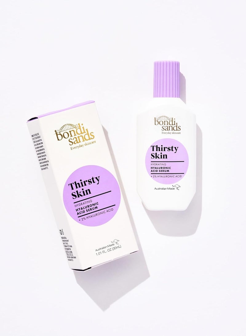BONDI SANDS Thirsty Skin Hyaluronic Acid Serum Anti Aging Face Serum with Hyaluronic Acid Moisturizing for Sensitive and Mature Skin 30ml - Image 3