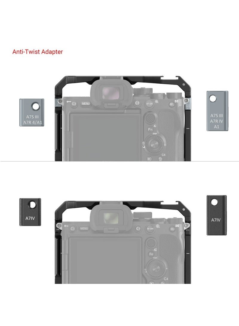 SmallRig Housing and Hands SmallRig for camera Sony A7R4 - Secure housing designed for Sony A7R4 camera. - Image 4