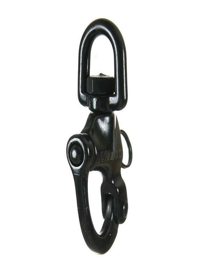 Fusion Climb Quick Release Swivel Snap Shackle, Black - Image 4