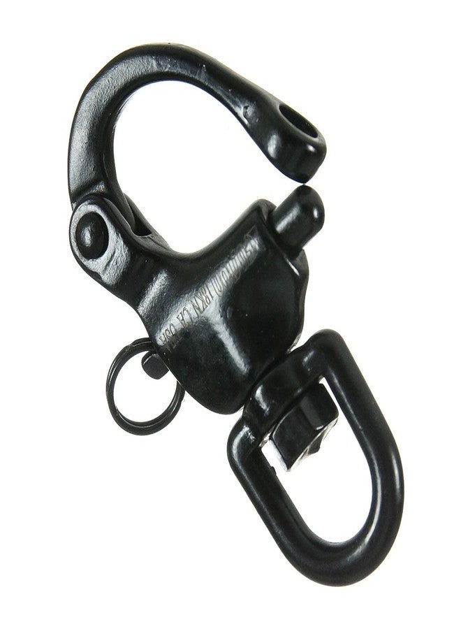 Fusion Climb Quick Release Swivel Snap Shackle, Black - Image 1