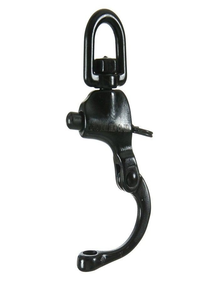 Fusion Climb Quick Release Swivel Snap Shackle, Black - Image 2