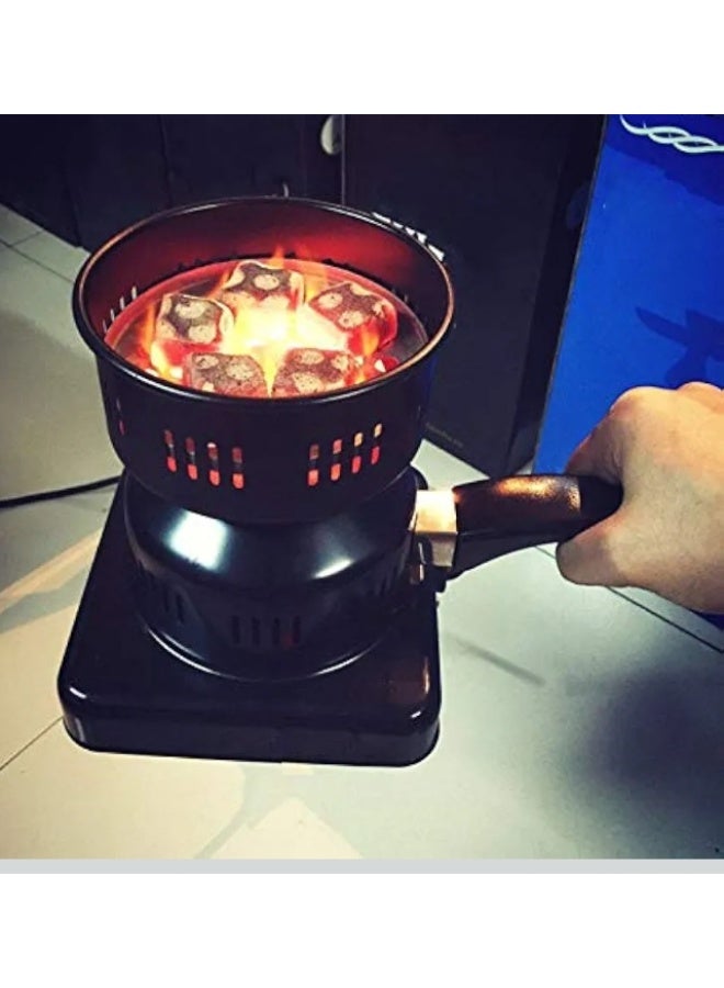 Salon 450W Electric Charcoal Stove for Camping and Cooking, Equipped with Electric Charcoal Burner, Electric Charcoal Lighter - Image 5
