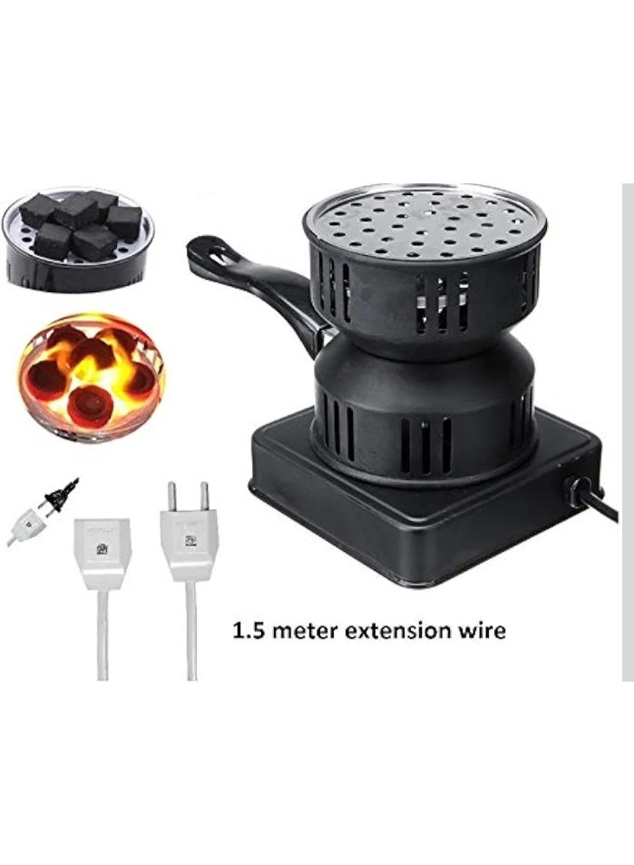 Salon 450W Electric Charcoal Stove for Camping and Cooking, Equipped with Electric Charcoal Burner, Electric Charcoal Lighter - Image 3