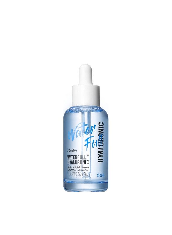 JUMISO Waterfull Hyaluronic Acid Serum 169 Floz / 50Ml : Face Moisturizer Facial Hydrating Serum For All Skin Types Moisture Booster For Dry Skin : Vegan Fragrancefree - Image 1