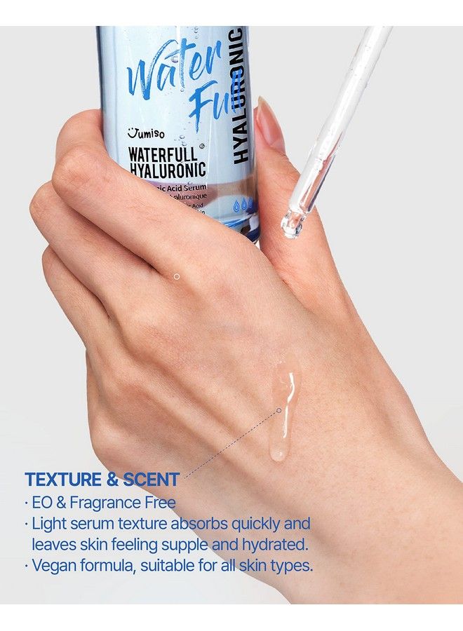 JUMISO Waterfull Hyaluronic Acid Serum 169 Floz / 50Ml : Face Moisturizer Facial Hydrating Serum For All Skin Types Moisture Booster For Dry Skin : Vegan Fragrancefree - Image 5