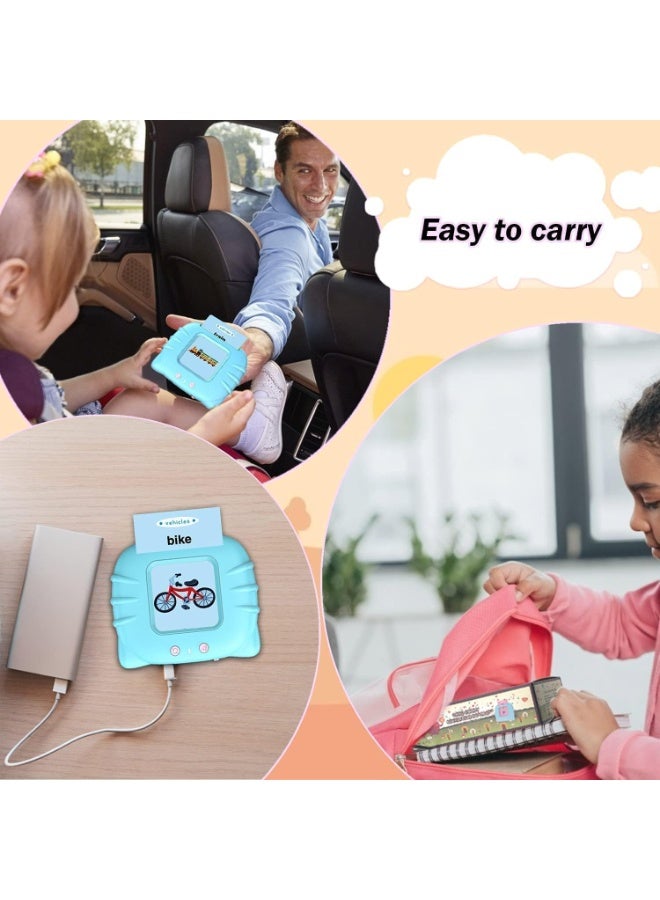 Educational Learning Cards, Talking Flash Cards, English Speaking Words, Preschool E-Reading, Early Talking Flash Cards, Toy for Kids Boys Girls Kids - Image 2
