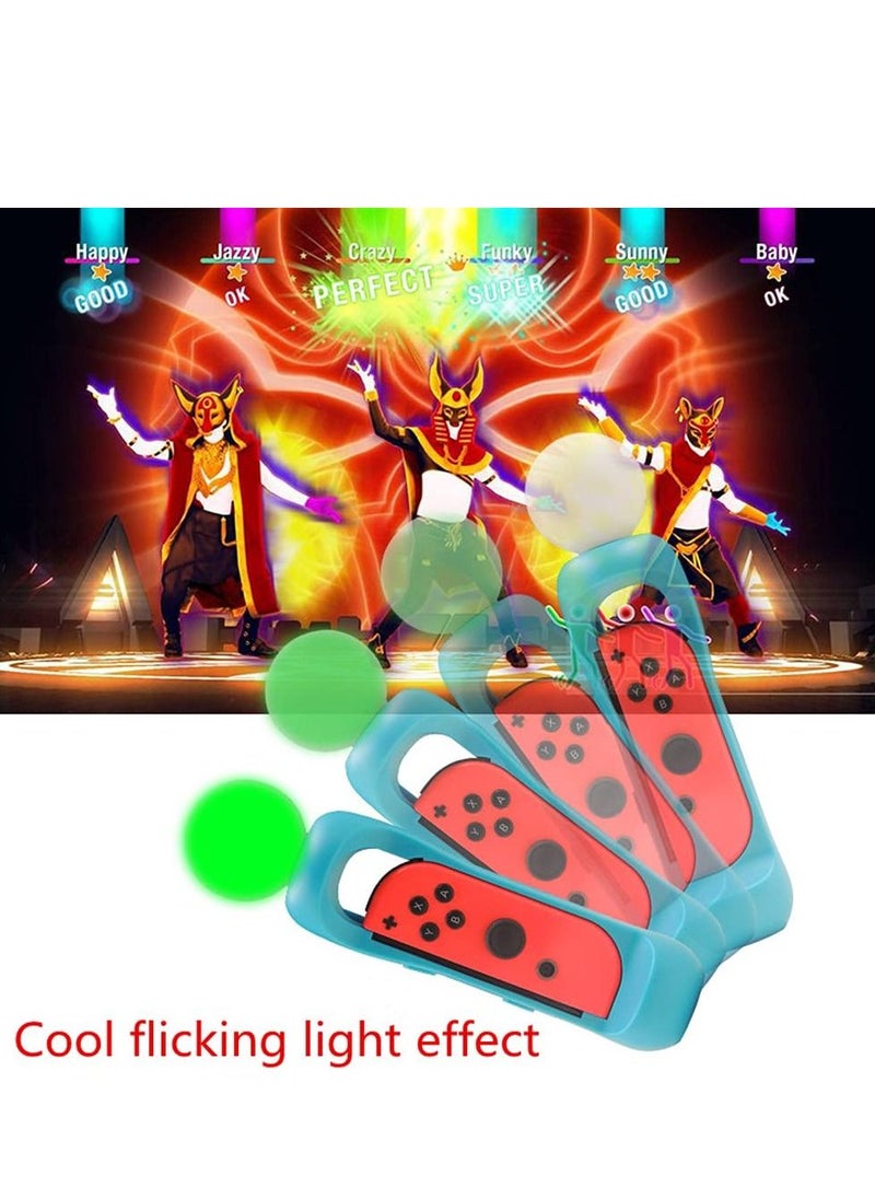 KASTWAVE - 2Pack Switch Drumstick For Sensing Taiko No Tatsujin Somatosensory Drum Grip Motion Game Accessories Both Hands Joy Con Pad DrumStick - Image 1