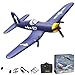 volantexrc RC Plane 3 Channel Remote Control Airplane Fighter Toys 24GHz 6axis Gyro Stabilizer RTF Glider Aircraft Plane Easy to Fly for Adults Beginners F4U Corsair - Image 2