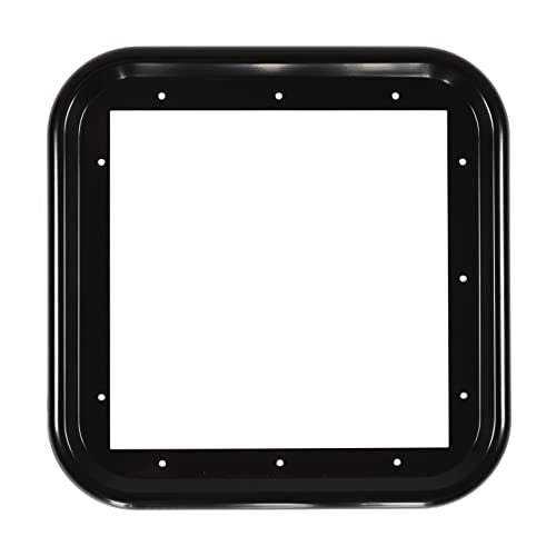 Girard Products Llc RV Water Heater Door Trim Ring - Black - Image 1