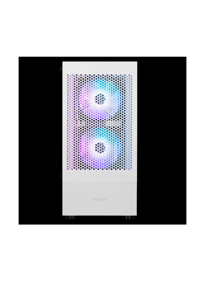 GAMDIAS TALOS E3 MESH White Computer Case