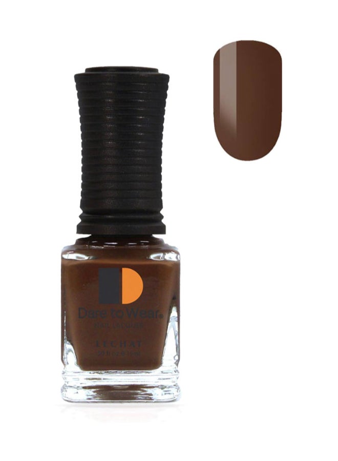 Lechat Long Lasting Nail Polish Color Chocolate Truffle Brown Cream Finish By Lechat Nail Lacquer Harmony Dw206