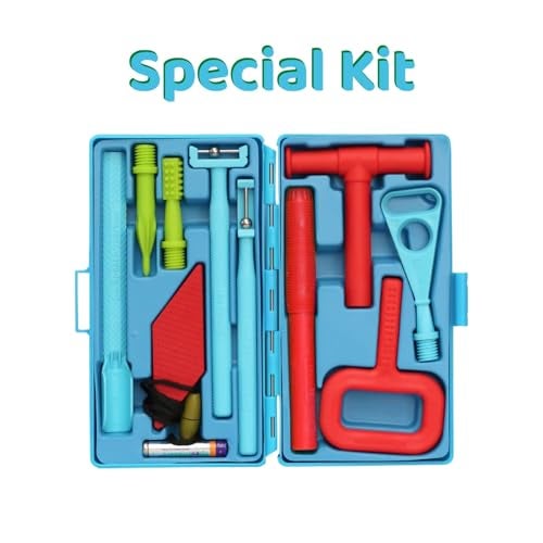 SPEECHGEARS Special Kit Therapy Tool Special Kit Therapy Tool Special Kit Therapy Tool (Hard Red) - Image 3