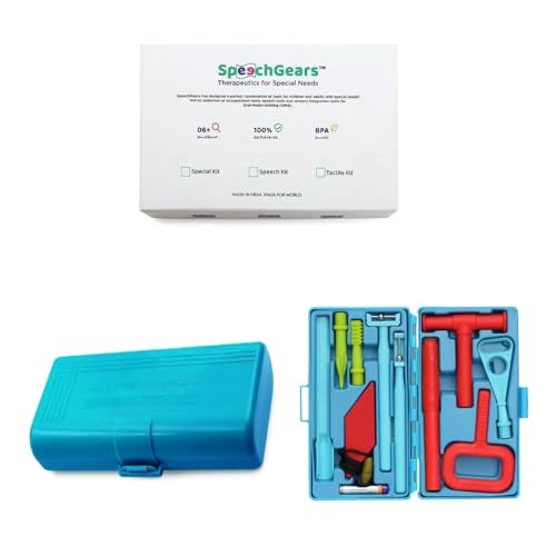 SPEECHGEARS Special Kit Therapy Tool Special Kit Therapy Tool Special Kit Therapy Tool (Hard Red) - Image 1