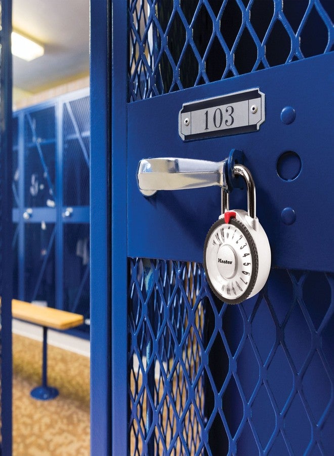 ماستر لوك قفل ماستر لوك 1588D للخزائن، مزود بعدسة مكبرة، عبوة واحدة، قد تختلف الألوان - Image 2