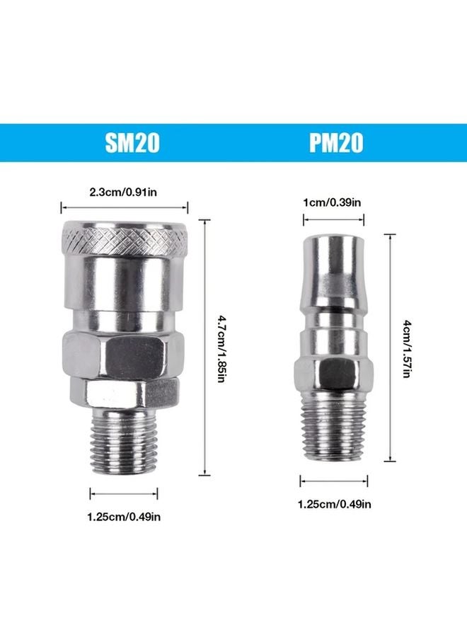 1 Set 1 4 Inch AFC 2000 Pneumatic Air Filter Regulator Lubricator Combo With Gauge - Image 4
