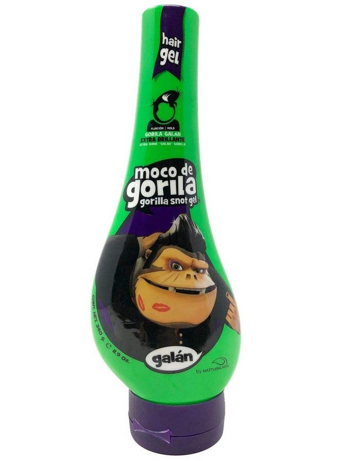 موكو دي غوريلا جل شعر موكو دي غوريلا جالان | جل تصفيف شعر فائق اللمعان لثبات يدوم طويلاً، جل غوريلا سنوت هو جل الشعر المثالي لإضفاء اللمعان على أي تسريحة شعر؛ زجاجة سكويز سعة 11.9 أونصة - Image 1